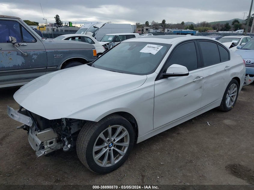 2018 BMW 320I XDRIVE VIN: WBA8A3C53JA357531