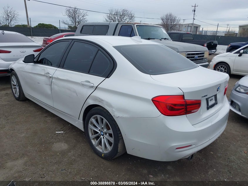 2018 BMW 320I XDRIVE VIN: WBA8A3C53JA357531