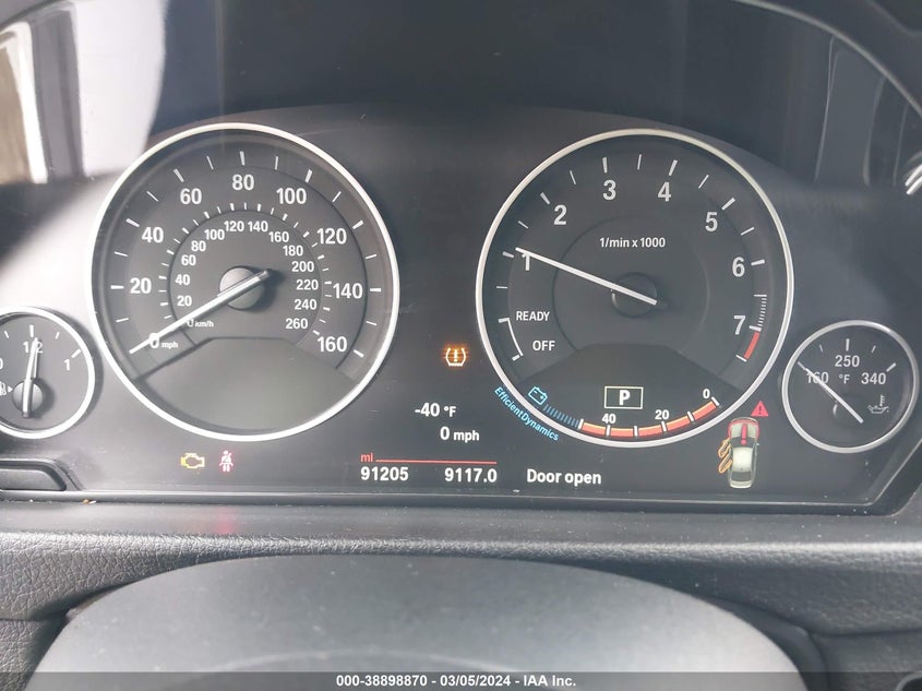 2018 BMW 320I XDRIVE VIN: WBA8A3C53JA357531