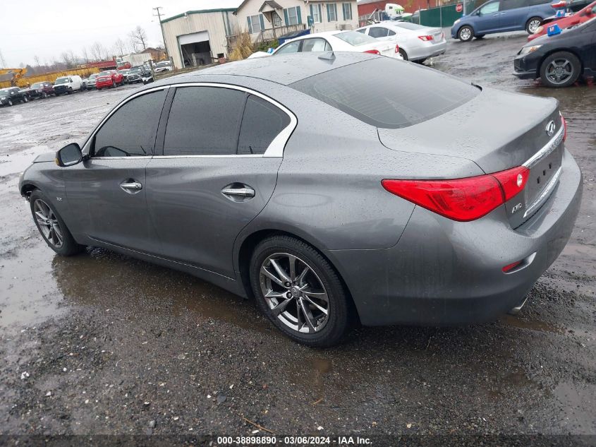 2017 Infiniti Q50 3.0T Signature Edition VIN: JN1EV7AR5HM837380 Lot: 39069919