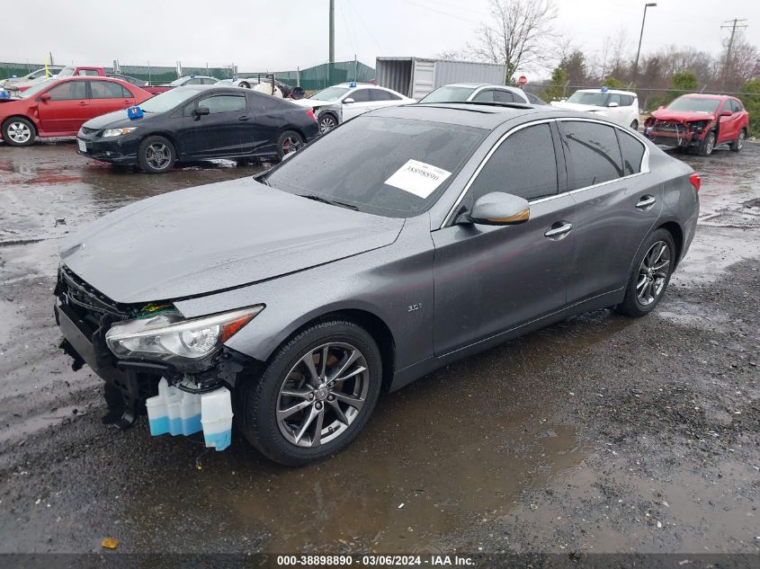 2017 Infiniti Q50 3.0T Signature Edition VIN: JN1EV7AR5HM837380 Lot: 39069919