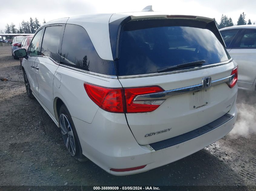 2019 Honda Odyssey Elite VIN: 5FNRL6H9XKB033872 Lot: 38899009