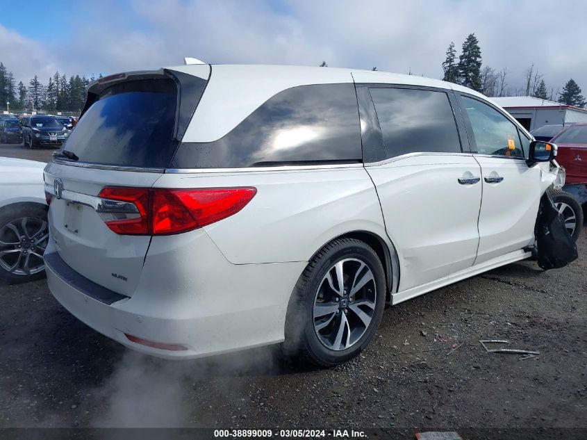 2019 Honda Odyssey Elite VIN: 5FNRL6H9XKB033872 Lot: 38899009