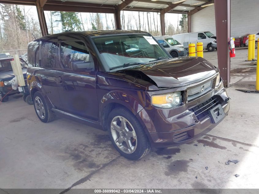 2008 Honda Element Sc VIN: 5J6YH18978L014700 Lot: 38899042