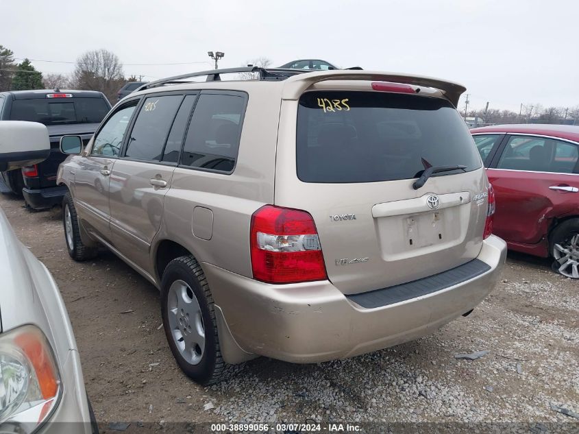 2004 Toyota Highlander Limited V6 VIN: JTEEP21A640022283 Lot: 38899056