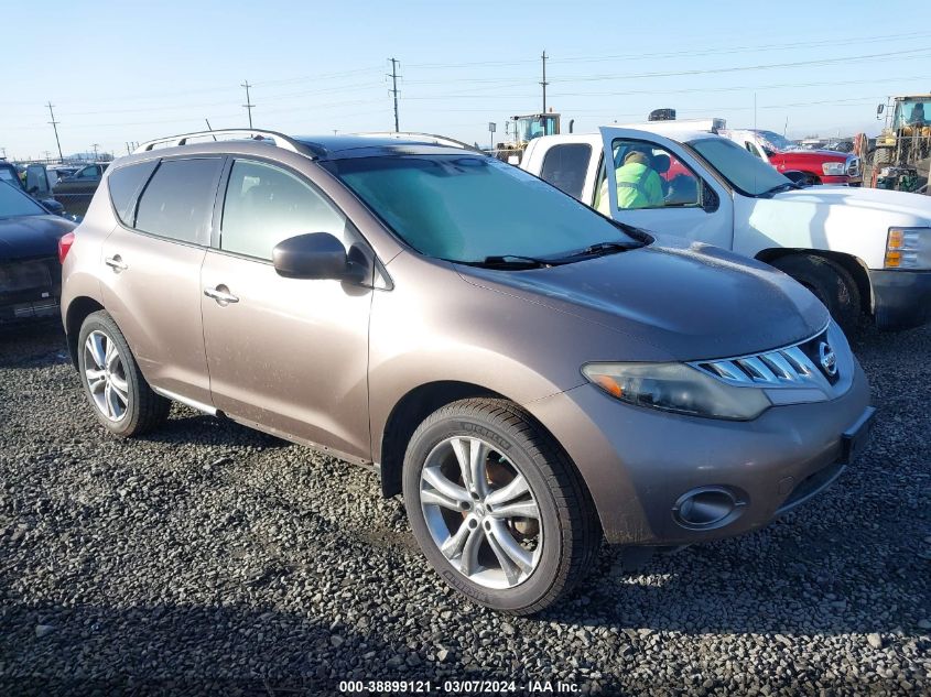 2009 Nissan Murano Le VIN: JN8AZ18W49W125204 Lot: 38899121