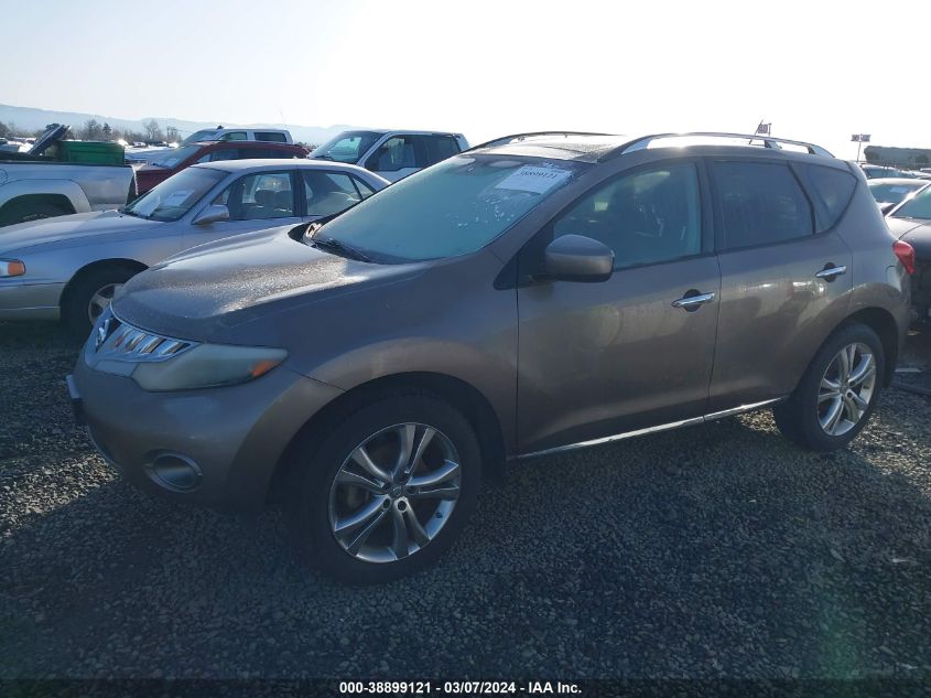 2009 Nissan Murano Le VIN: JN8AZ18W49W125204 Lot: 38899121