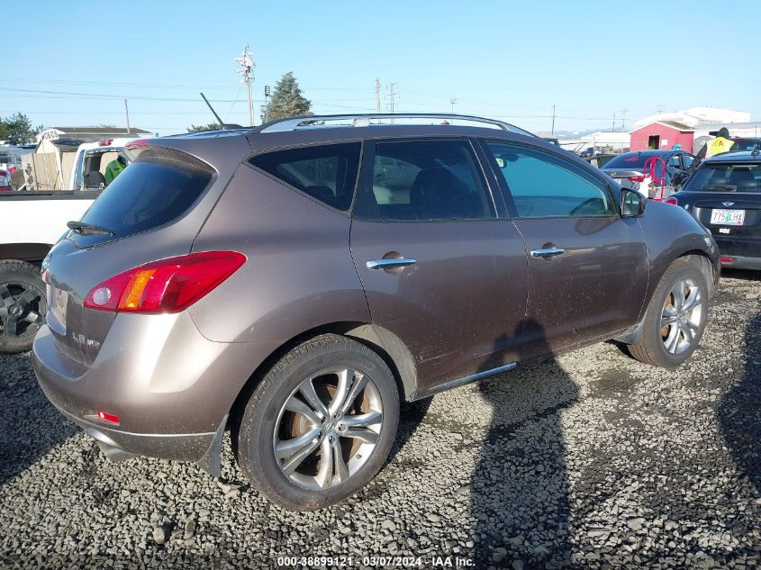 2009 Nissan Murano Le VIN: JN8AZ18W49W125204 Lot: 38899121