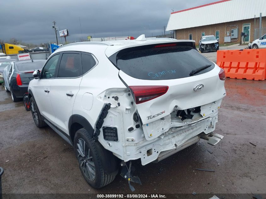 2021 Hyundai Tucson Limited VIN: KM8J3CAL2MU285087 Lot: 38899192