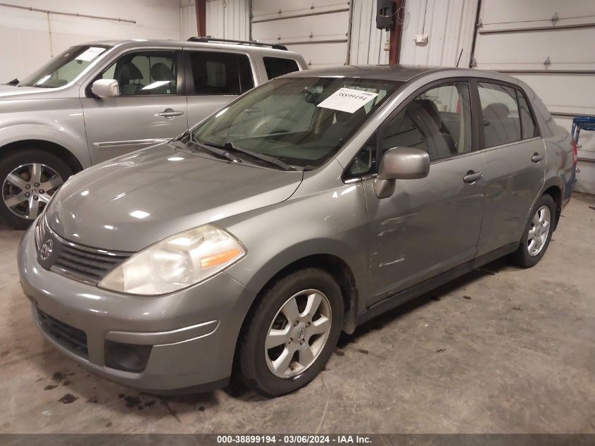 2008 Nissan Versa 1.8Sl VIN: 3N1BC11E08L377347 Lot: 38899194