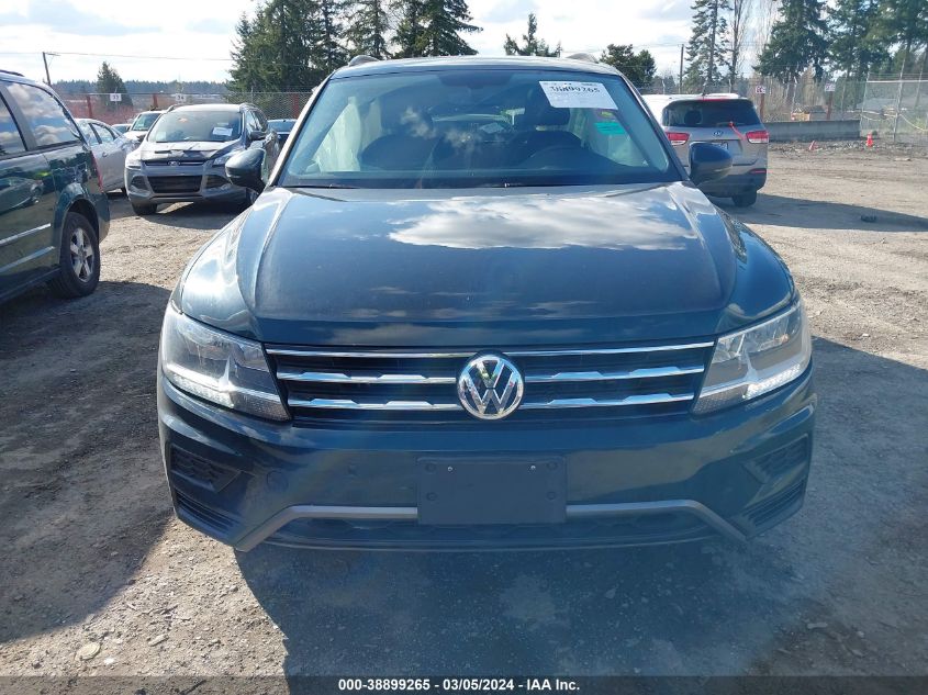 2019 Volkswagen Tiguan 2.0T Se/2.0T Sel/2.0T Sel R-Line/2.0T Sel R-Line Black VIN: 3VV2B7AXXKM201364 Lot: 38899265