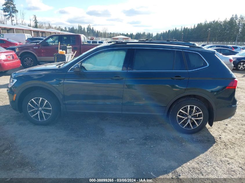 2019 Volkswagen Tiguan 2.0T Se/2.0T Sel/2.0T Sel R-Line/2.0T Sel R-Line Black VIN: 3VV2B7AXXKM201364 Lot: 38899265