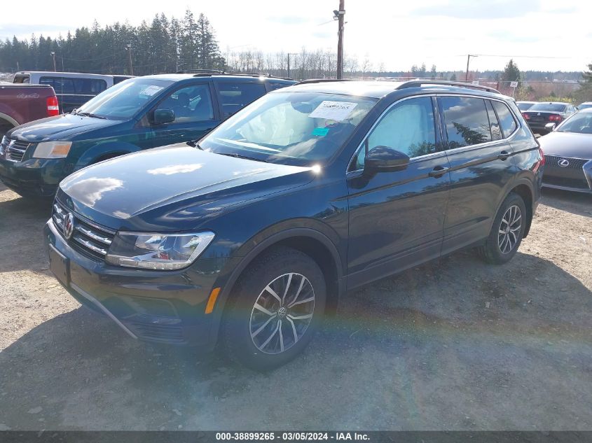 2019 Volkswagen Tiguan 2.0T Se/2.0T Sel/2.0T Sel R-Line/2.0T Sel R-Line Black VIN: 3VV2B7AXXKM201364 Lot: 38899265