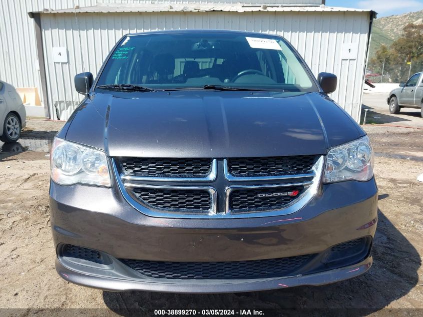 2018 Dodge Grand Caravan Se VIN: 2C4RDGBGXJR166113 Lot: 38899270