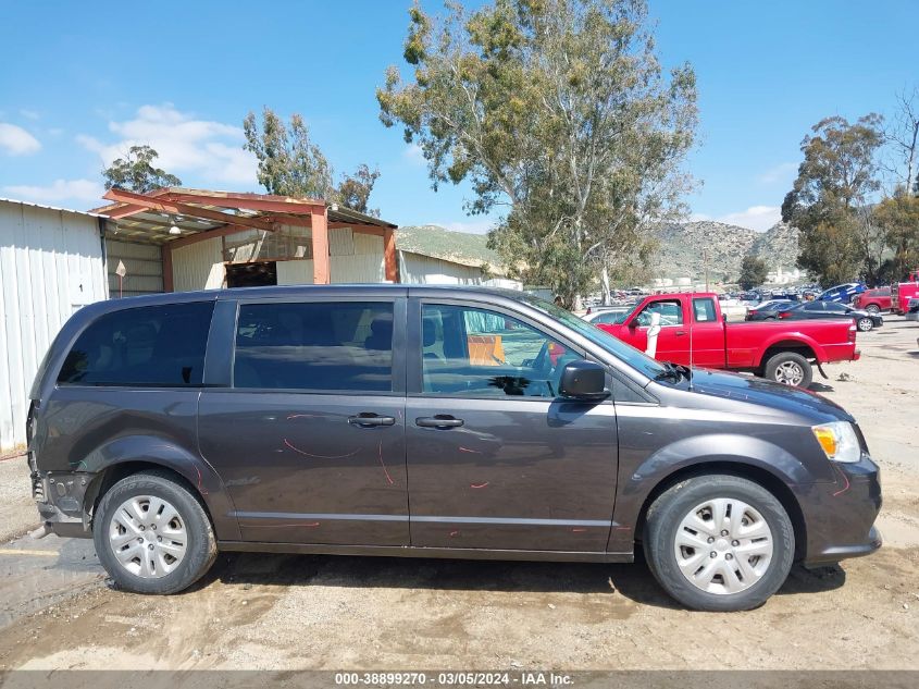 2018 Dodge Grand Caravan Se VIN: 2C4RDGBGXJR166113 Lot: 38899270