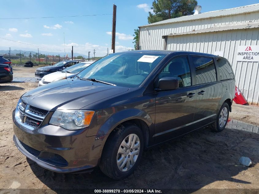 2018 Dodge Grand Caravan Se VIN: 2C4RDGBGXJR166113 Lot: 38899270