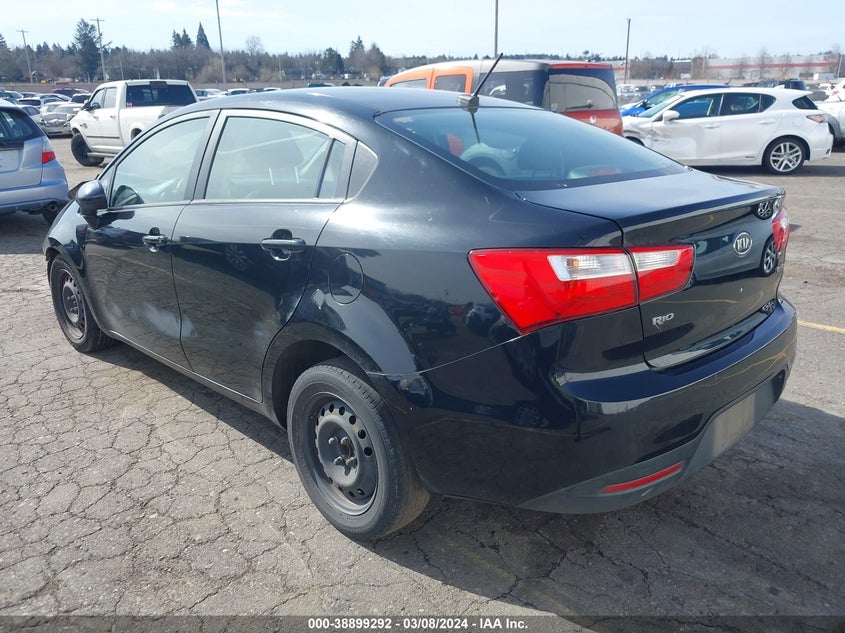 2013 KIA RIO EX - KNADN4A35D6113686
