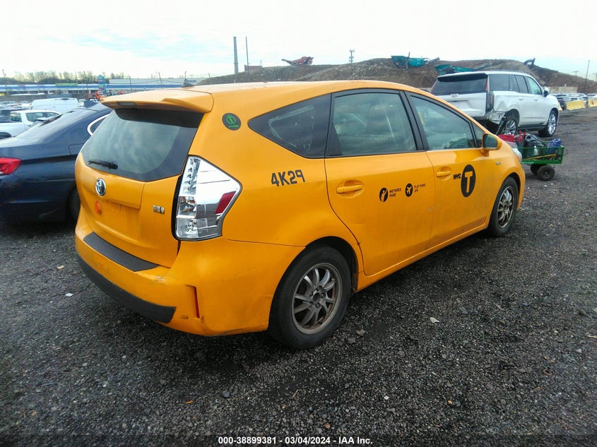 2016 Toyota Prius V Two VIN: JTDZN3EU6GJ041985 Lot: 38899381
