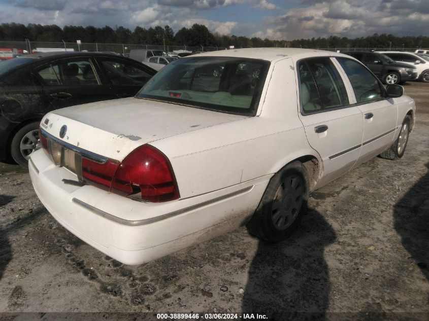 2004 Mercury Grand Marquis Ls VIN: 2MEFM75W14X625291 Lot: 38899446