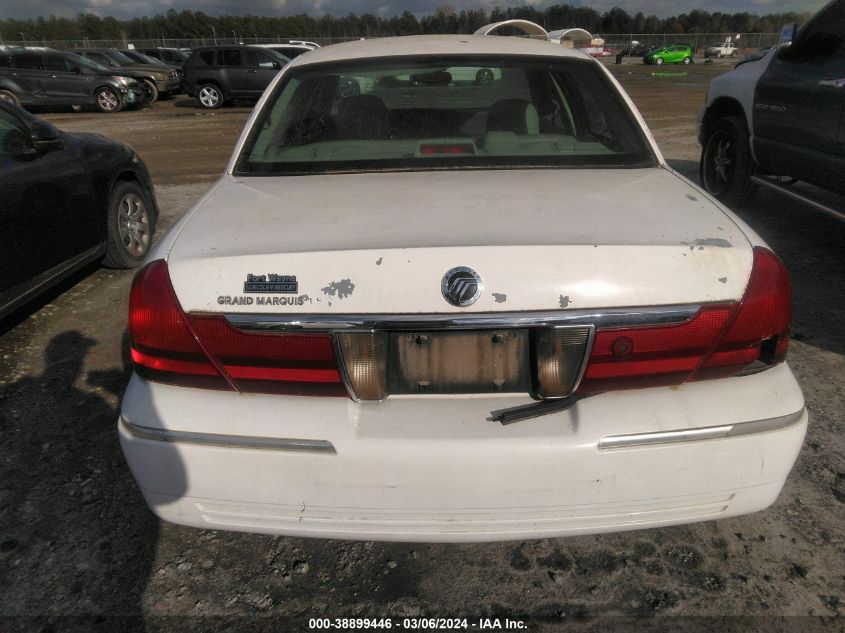 2004 Mercury Grand Marquis Ls VIN: 2MEFM75W14X625291 Lot: 38899446