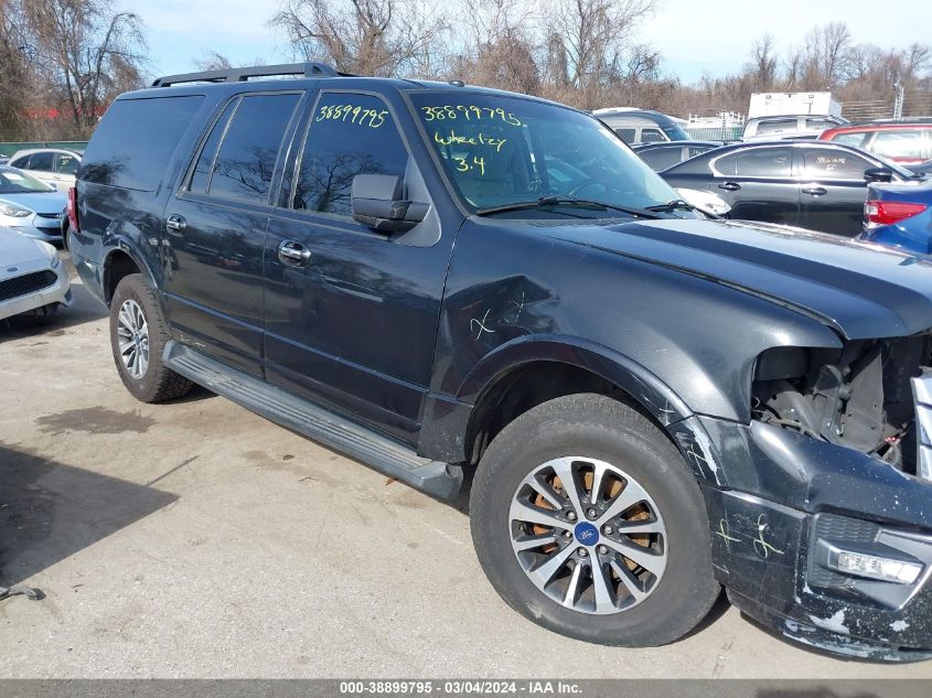 2015 Ford Expedition El Xlt VIN: 1FMJK1HT2FEF28892 Lot: 38899795