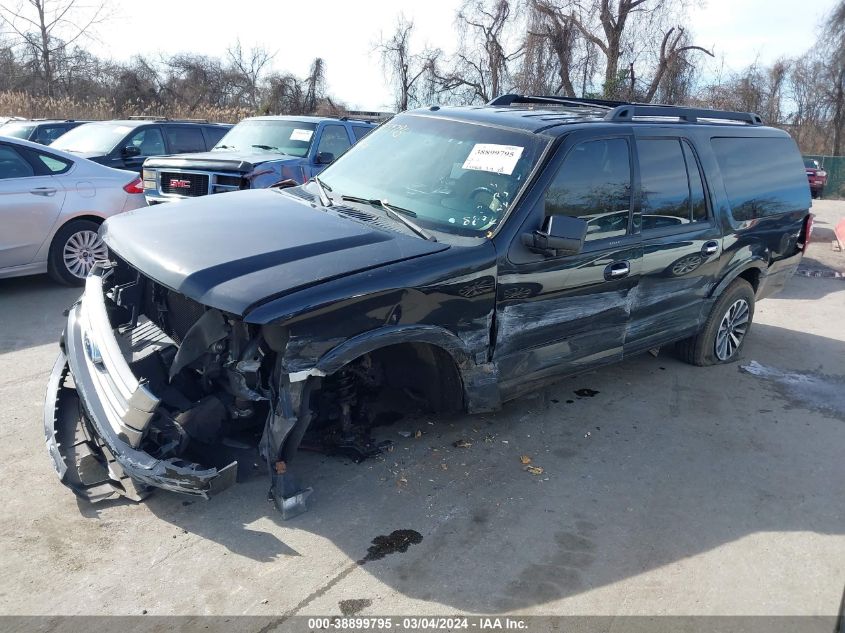 2015 Ford Expedition El Xlt VIN: 1FMJK1HT2FEF28892 Lot: 38899795