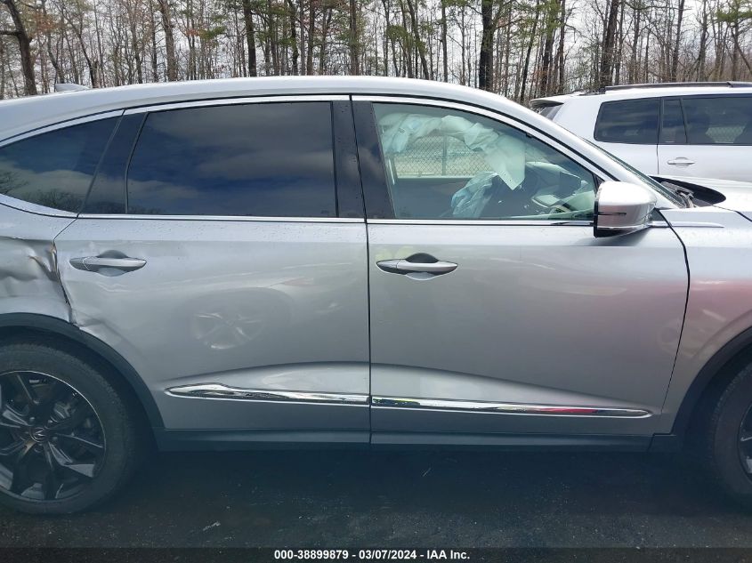 2022 Acura Mdx Technology Package VIN: 5J8YE1H44NL01774 Lot: 38899879