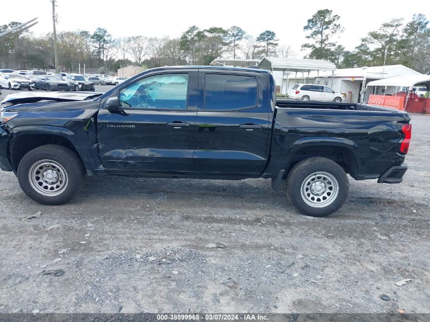 2023 Chevrolet Colorado 2Wd Short Box Wt VIN: 1GCGSBEC5P1235375 Lot: 38899965