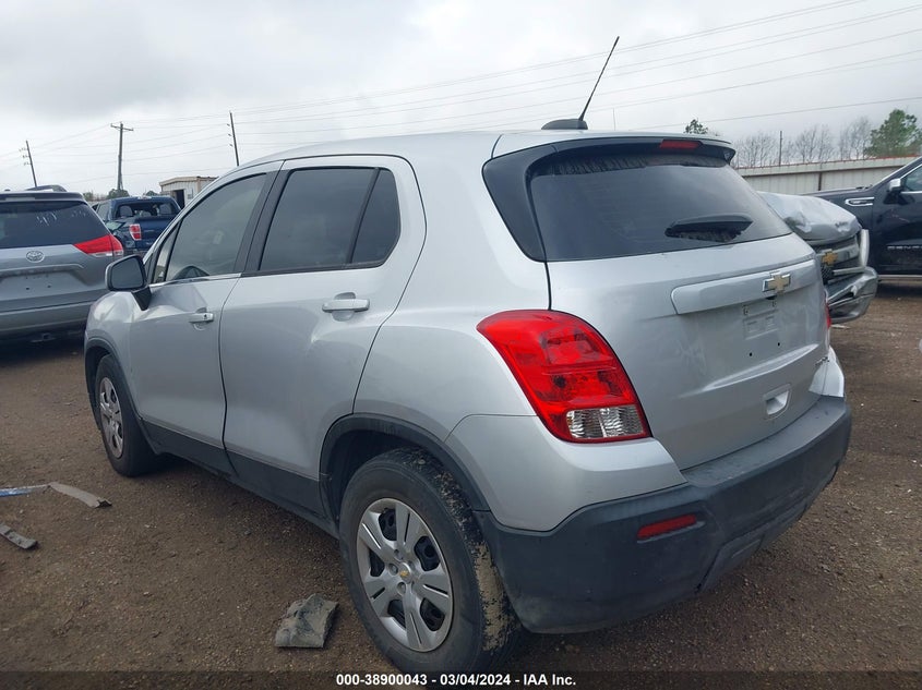 2016 CHEVROLET TRAX 1LS - KL7CJKSBXGB760386