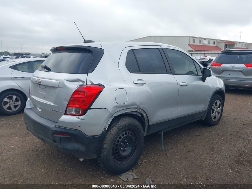 2016 CHEVROLET TRAX 1LS - KL7CJKSBXGB760386
