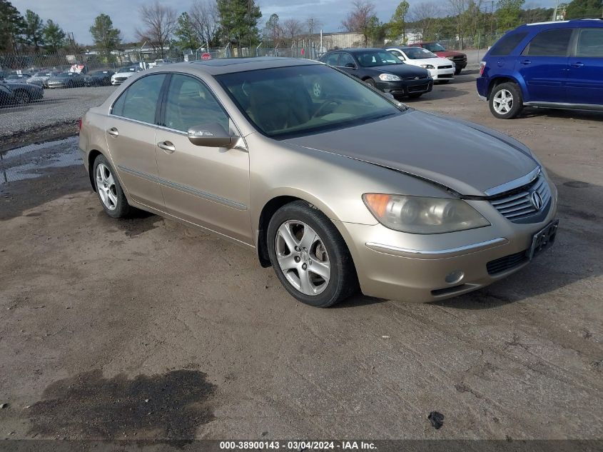 2005 Acura Rl 3.5 VIN: JH4KB16505C006865 Lot: 38900143