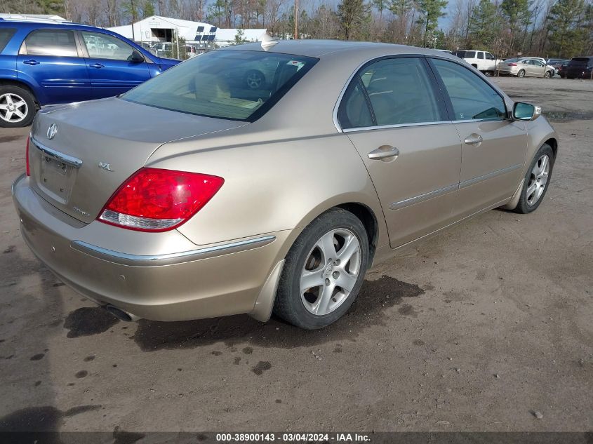 2005 Acura Rl 3.5 VIN: JH4KB16505C006865 Lot: 38900143