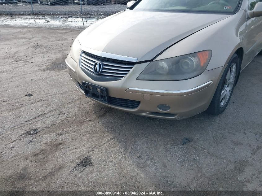 2005 Acura Rl 3.5 VIN: JH4KB16505C006865 Lot: 38900143