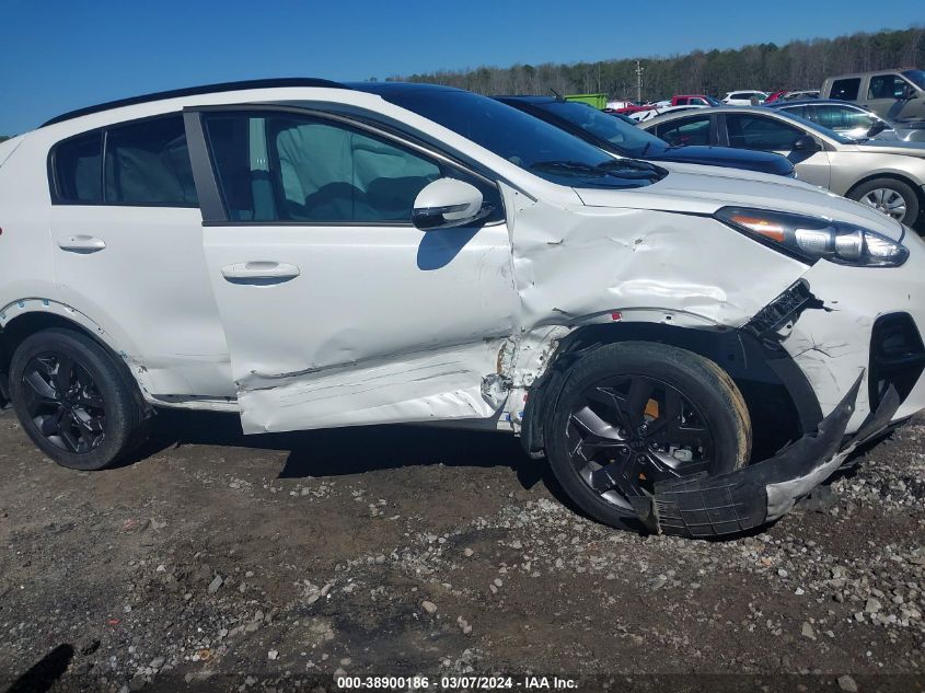 VIN KNDP6CAC5N7018077 2022 KIA SPORTAGE NIGHTFALL EDITION