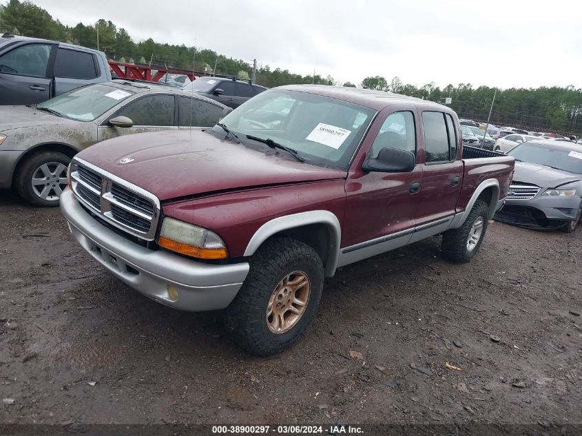 2003 Dodge Dakota Slt VIN: 1D7HL48N13S258267 Lot: 38900297