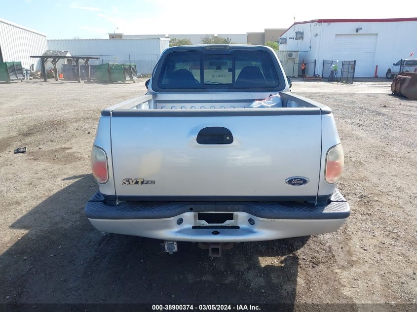 2001 Ford F-150 Svt Lightning VIN: 2FTZF07321CA65982 Lot: 38900374