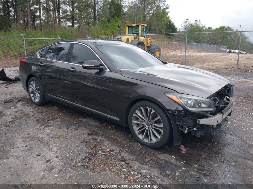 2015 Hyundai Genesis 3.8 VIN: KMHGN4JE9FU044450 Lot: 38900398