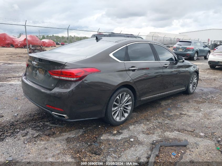 2015 Hyundai Genesis 3.8 VIN: KMHGN4JE9FU044450 Lot: 38900398