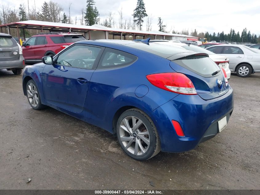 2016 Hyundai Veloster VIN: KMHTC6AD5GU281770 Lot: 38900447