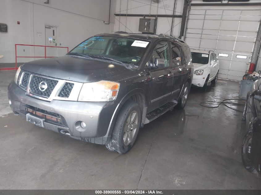 2012 Nissan Armada Platinum VIN: 5N1BA0NE4CN622162 Lot: 38900555