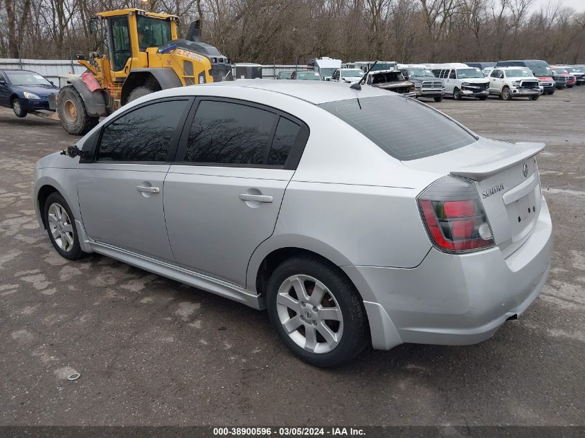 2010 Nissan Sentra 2.0Sr VIN: 3N1AB6AP3AL679038 Lot: 38900596