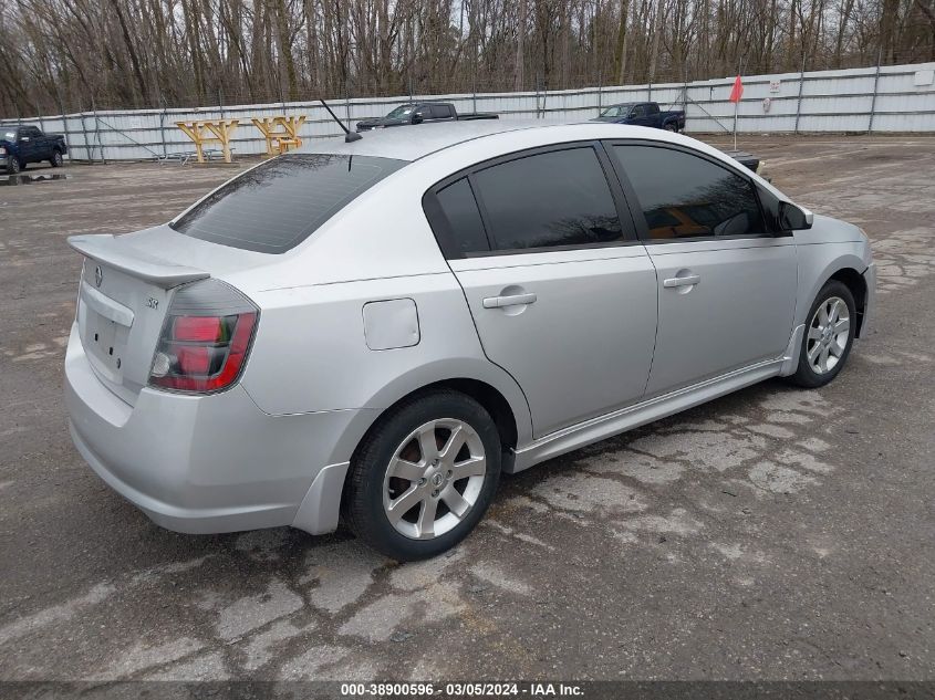 2010 Nissan Sentra 2.0Sr VIN: 3N1AB6AP3AL679038 Lot: 38900596