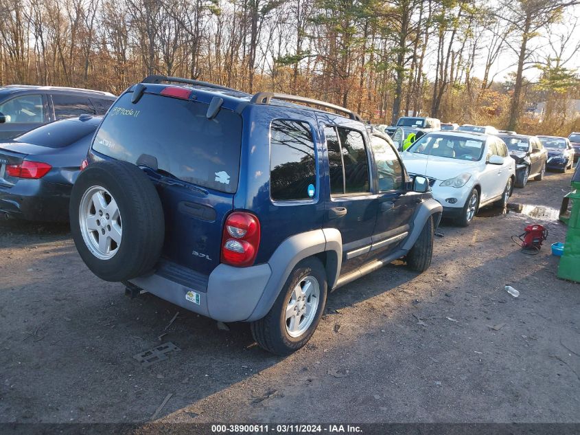 1J8GL48K35W622575 2005 Jeep Liberty Sport