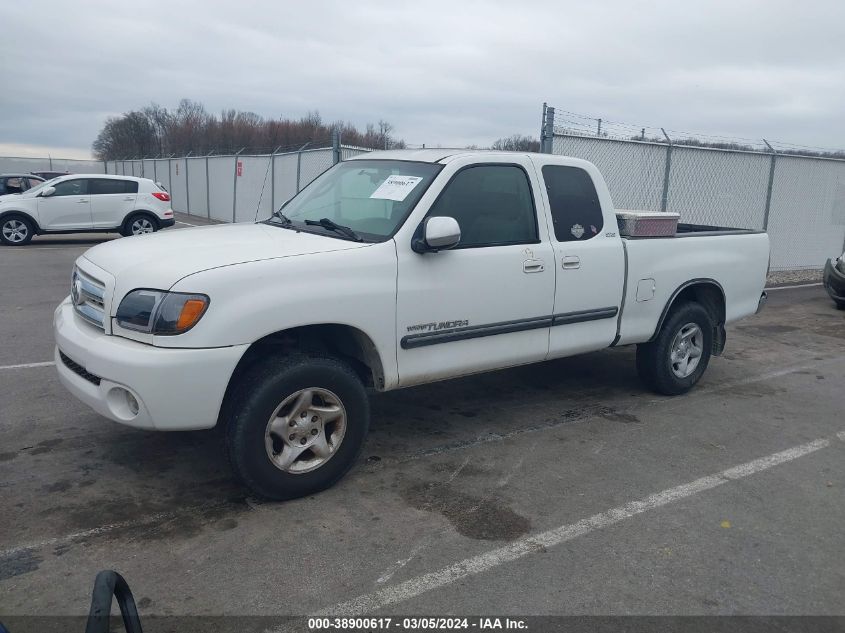 2003 Toyota Tundra Sr5 V8 VIN: 5TBRT34103S334557 Lot: 38900617