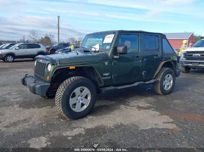 2007 Jeep Wrangler Unlimited Sahara VIN: 1J4GA59197L161289 Lot: 38900674