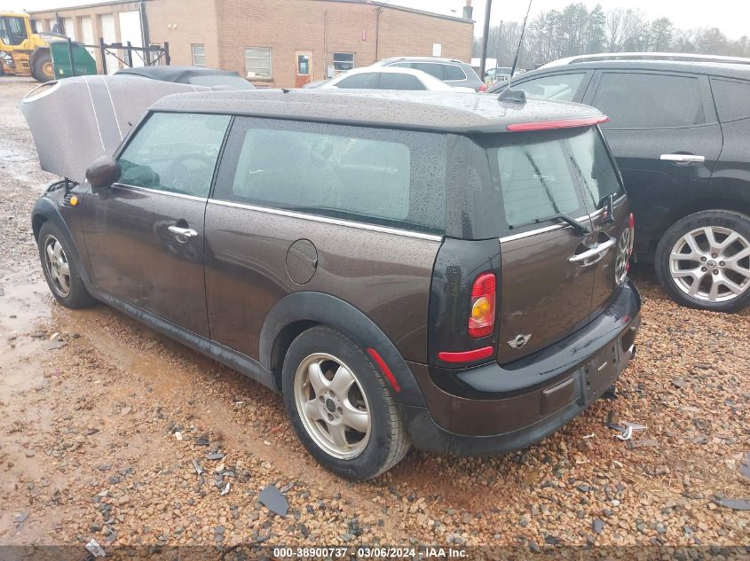 2008 Mini Cooper Clubman VIN: WMWML33558TN68222 Lot: 38900737