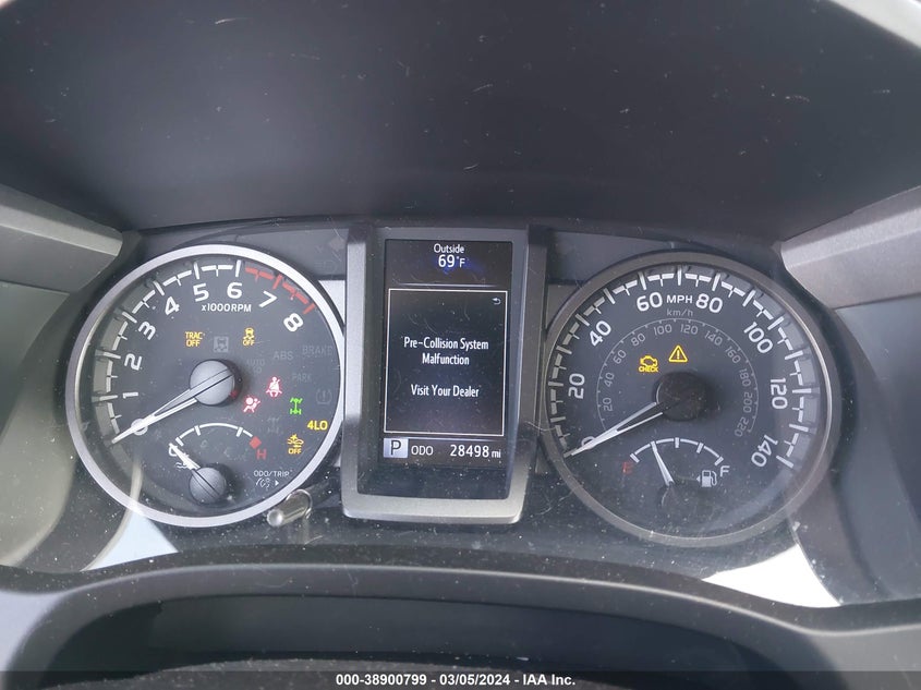 2021 TOYOTA TACOMA 3.5L V-6 DI, DOHC, V(VIN: 3TMCZ5AN7MM430976