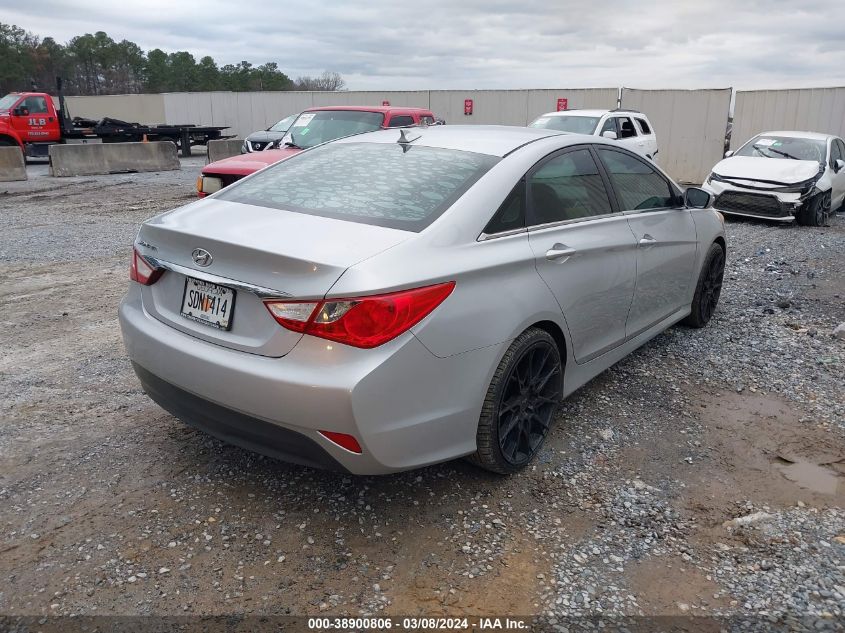 2014 Hyundai Sonata Gls VIN: 5NPEB4AC9EH941537 Lot: 40341933