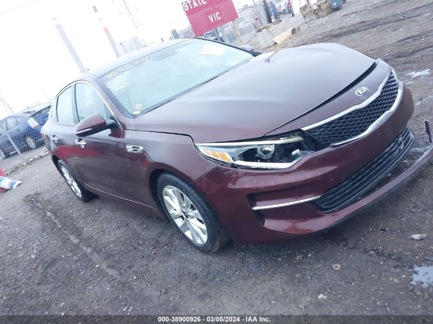 2017 Kia Optima Lx VIN: 5XXGT4L36HG146898 Lot: 38900926