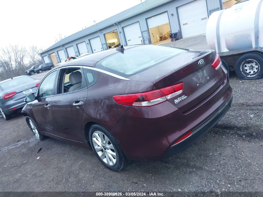 2017 Kia Optima Lx VIN: 5XXGT4L36HG146898 Lot: 38900926